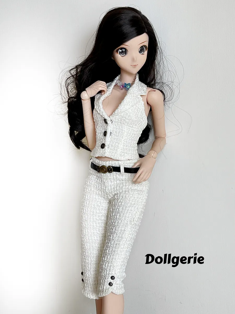 3/4 White Pants for SmartDoll