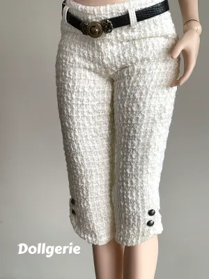 3/4 White Pants for SmartDoll