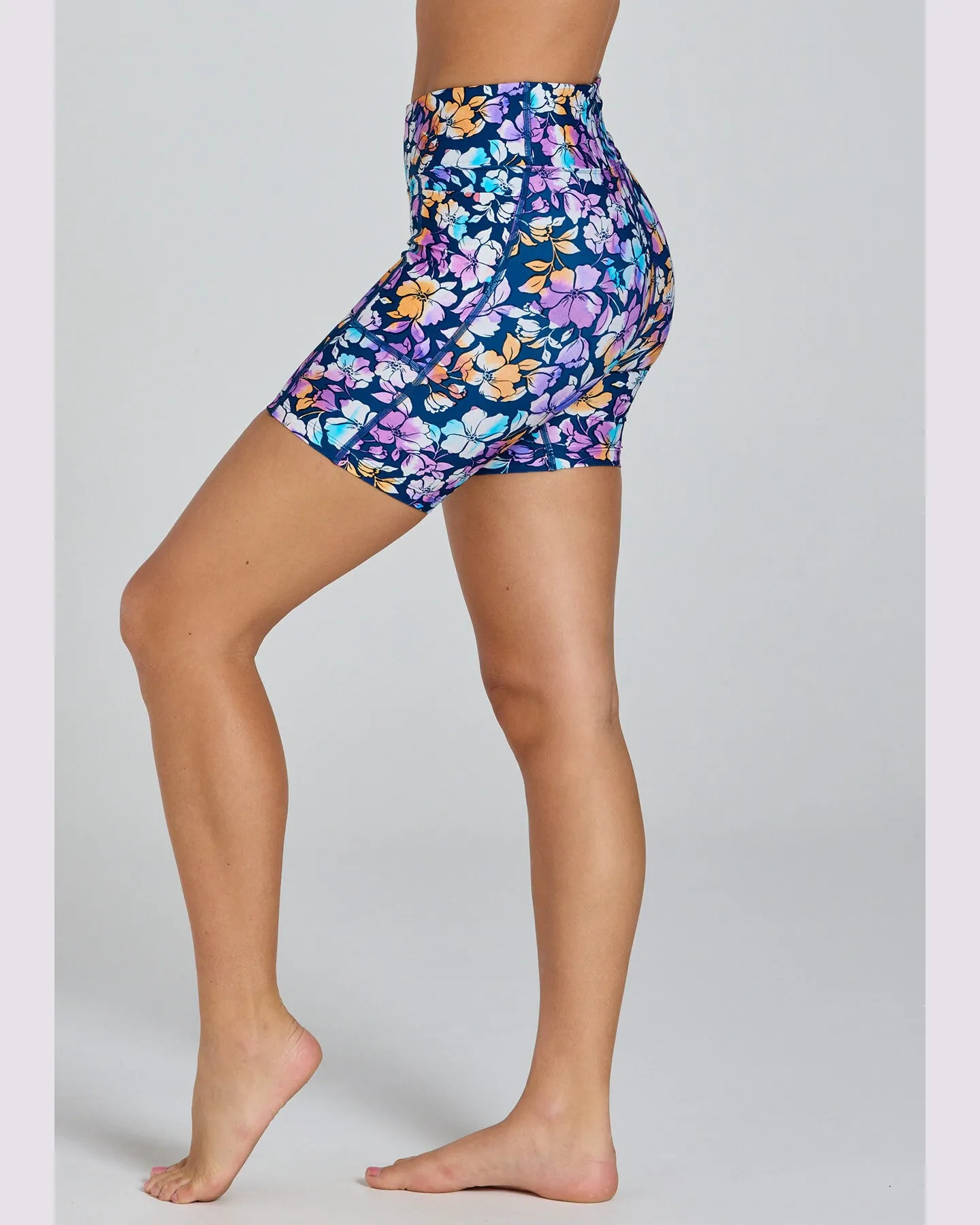 Abi and Joseph Endurance Dual Pocket Mid-Thigh Short - Spring In My Step