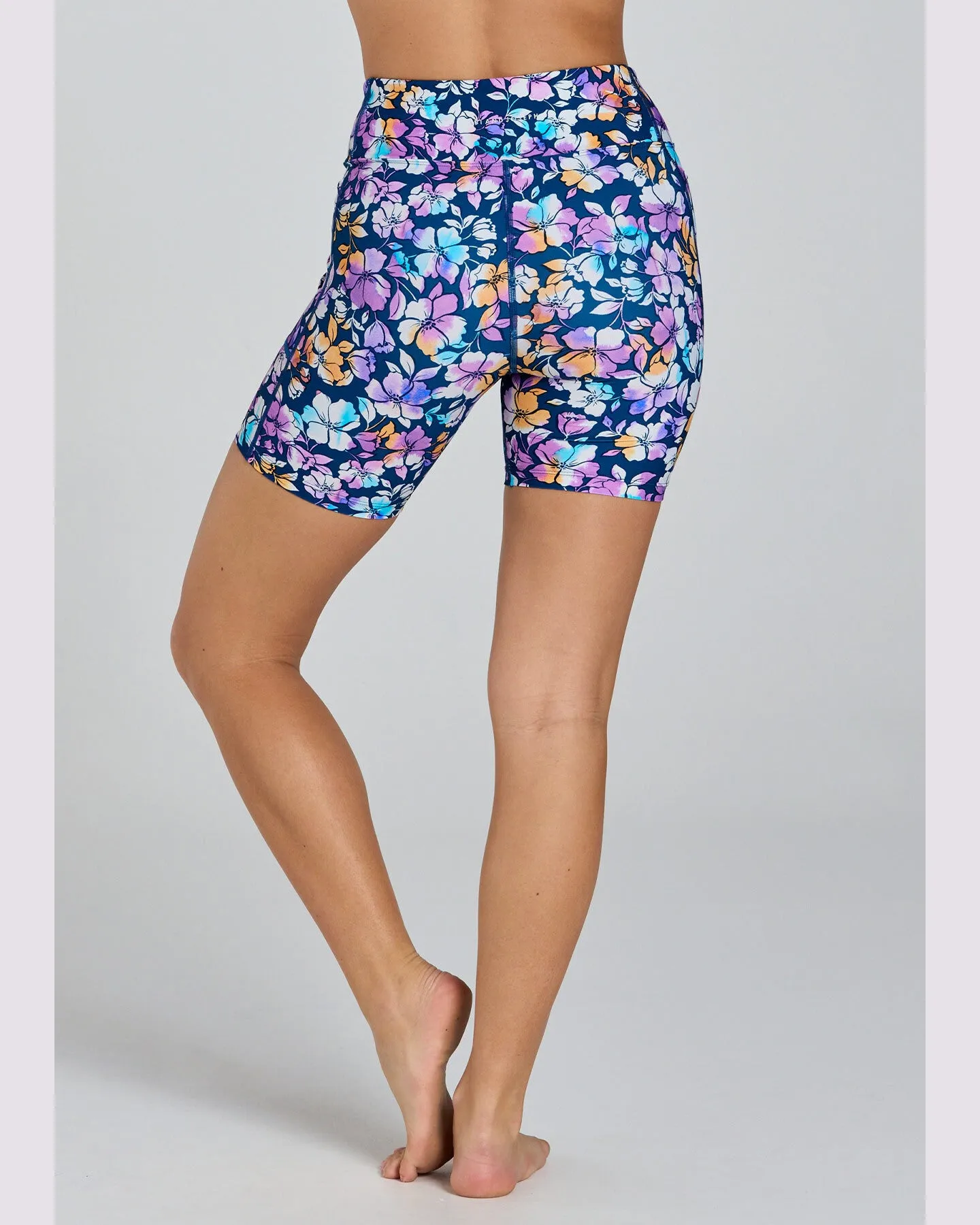 Abi and Joseph Endurance Dual Pocket Mid-Thigh Short - Spring In My Step