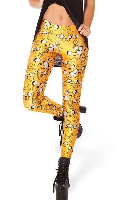 ADVENTURE TIME cartoon pattern 3d print 20 designs women pants PUNK women leggings casual