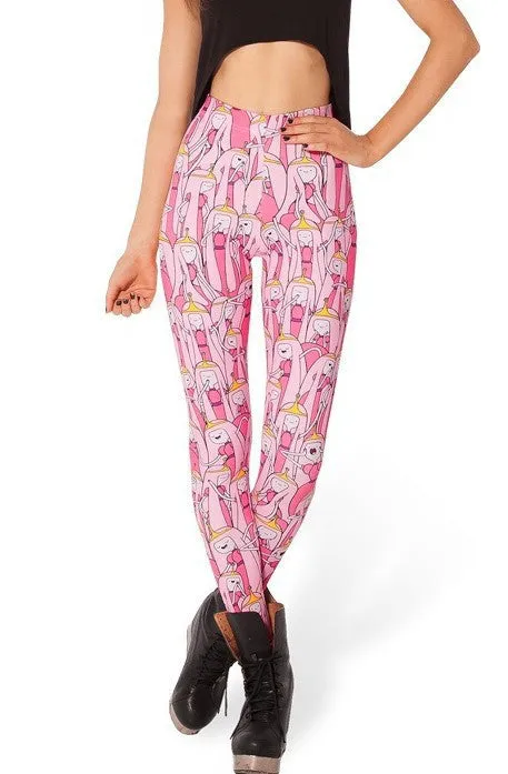 ADVENTURE TIME cartoon pattern 3d print 20 designs women pants PUNK women leggings casual