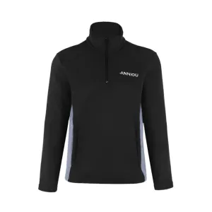 Anniou Men's Polar Fleece Half Zip Pullover Sweatshirt