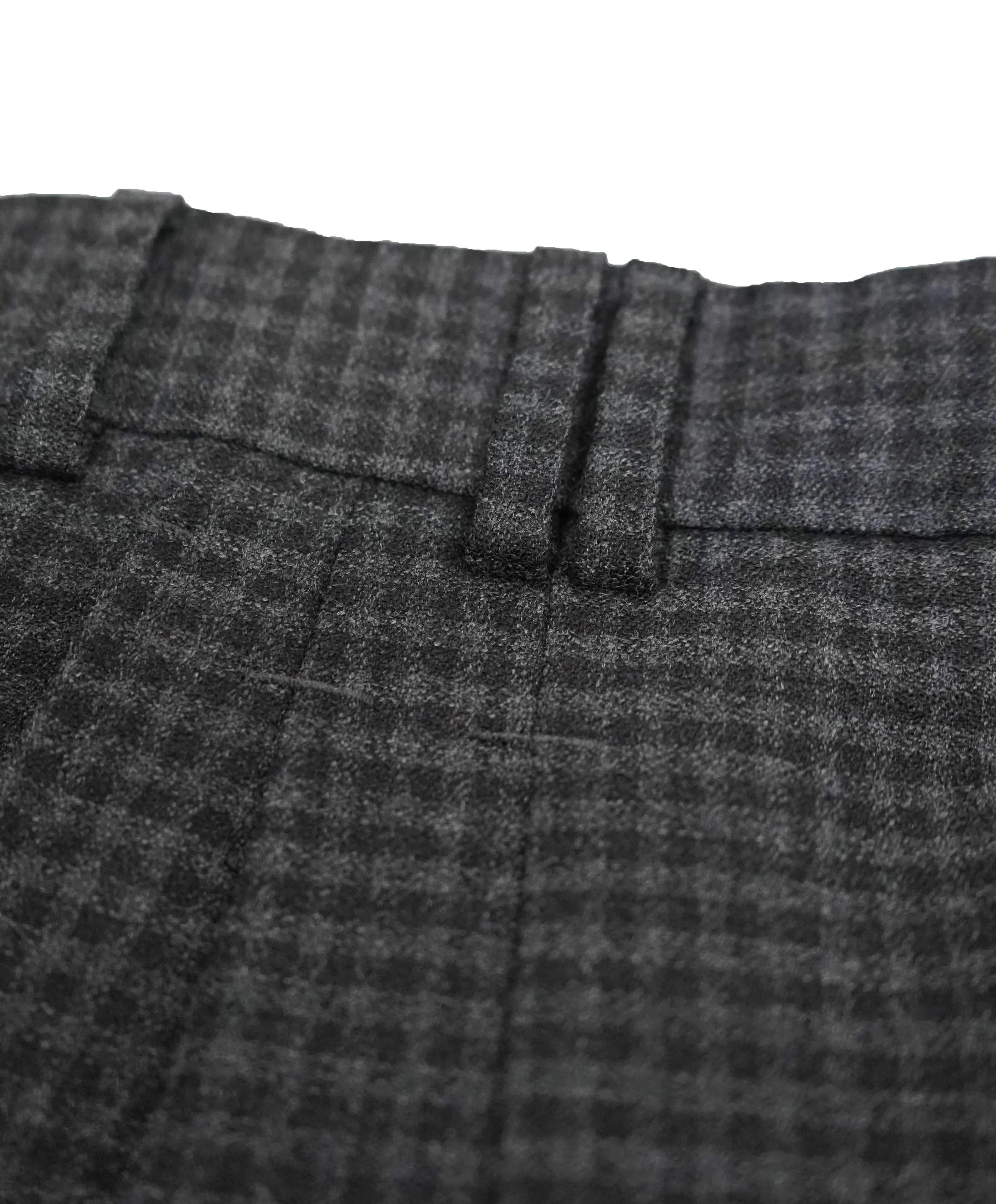 ARMANI COLLEZIONI - "M Line" Slim Drop 8 Melange Check RUNWAY SUIT - 40R