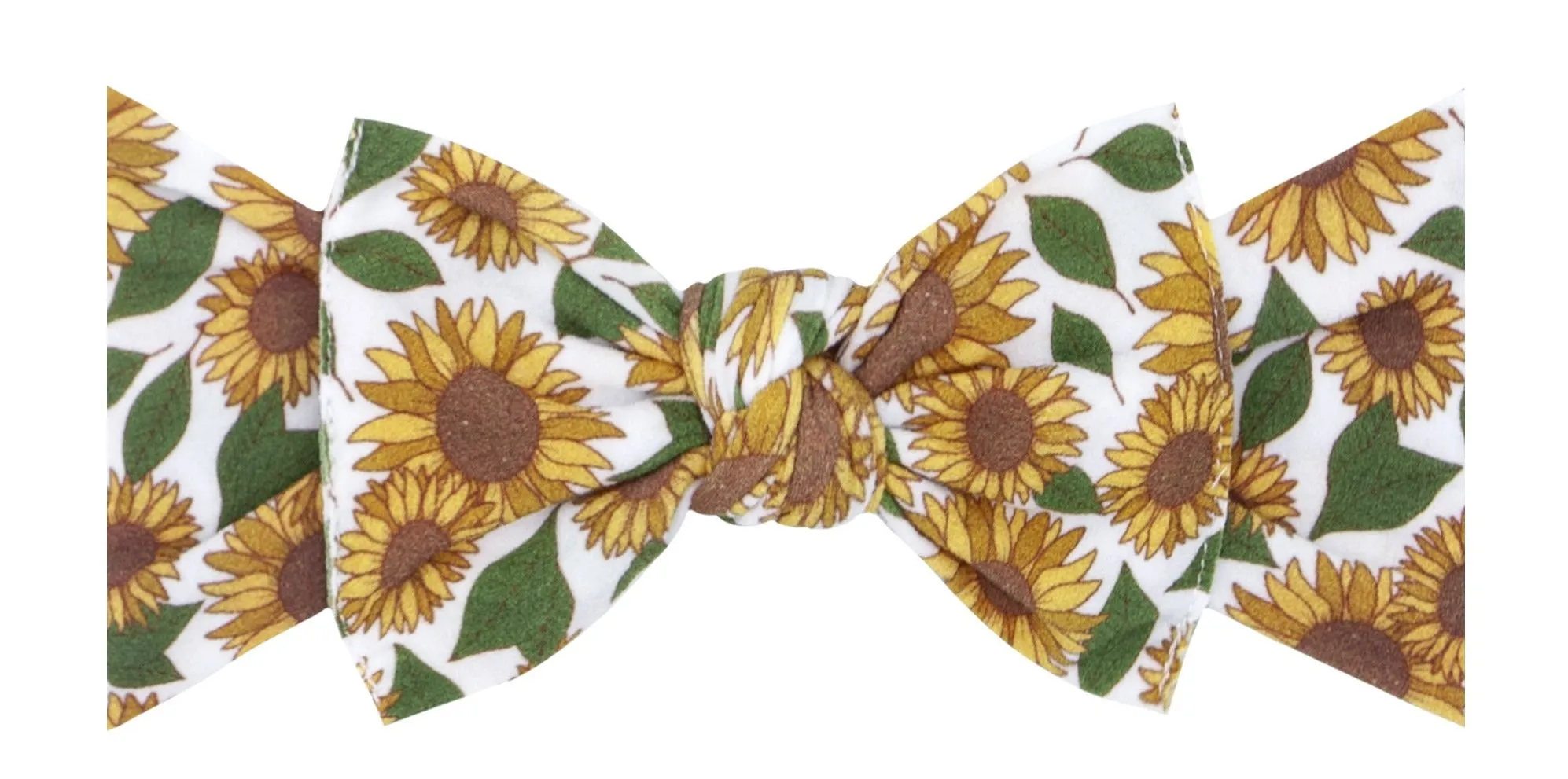 Baby Bling Aurum Field Printed Knot Headband