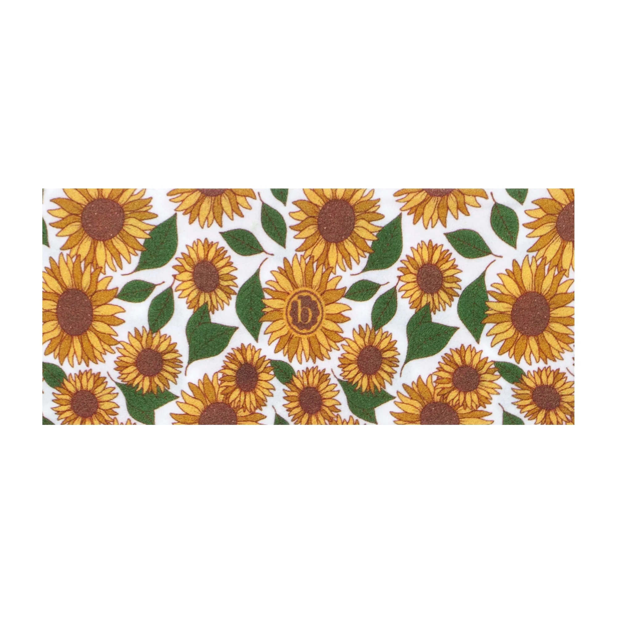 Baby Bling Aurum Field Printed Knot Headband