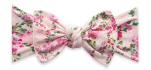 Baby Bling Cherry Blossom Printed Knot Headband