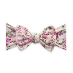 Baby Bling Cherry Blossom Printed Knot Headband