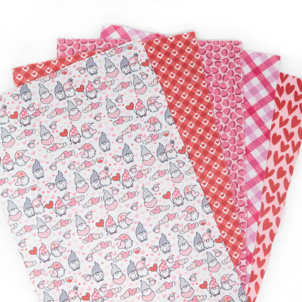 Be My Valentine Printed Felt Collection