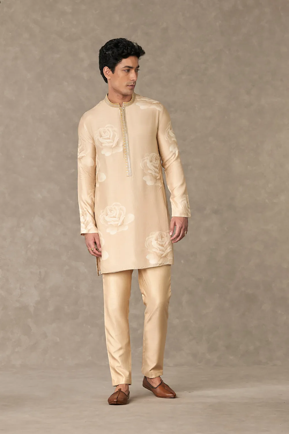 Beige Gulaab Kurta Sets