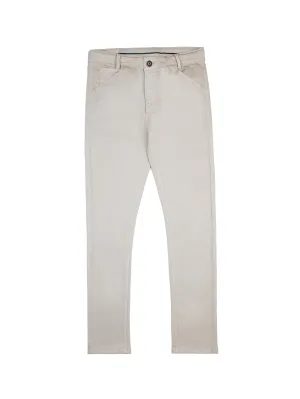 Beige Slim Pants