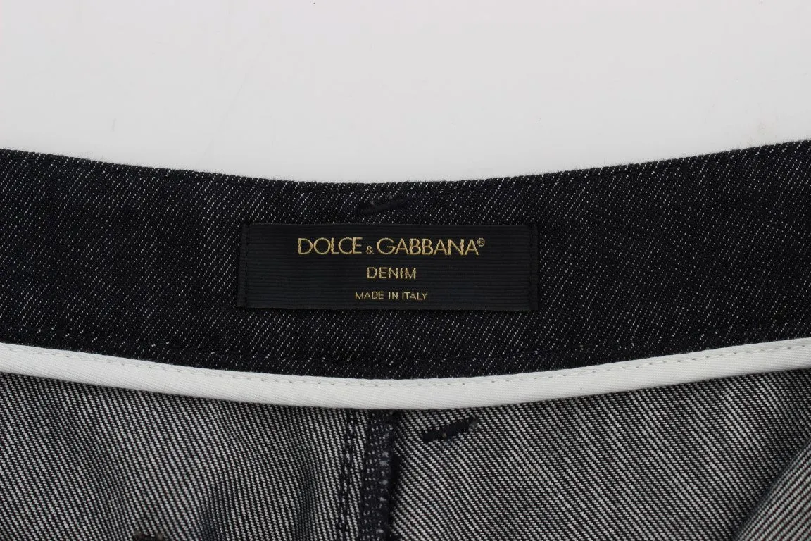Black Denim Casual Baggy Jeans