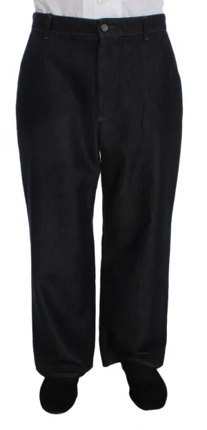 Black Denim Casual Baggy Jeans