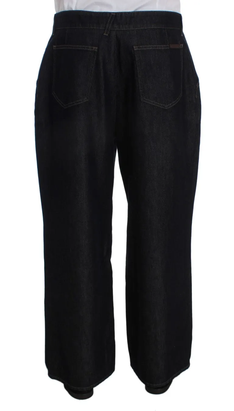 Black Denim Casual Baggy Jeans
