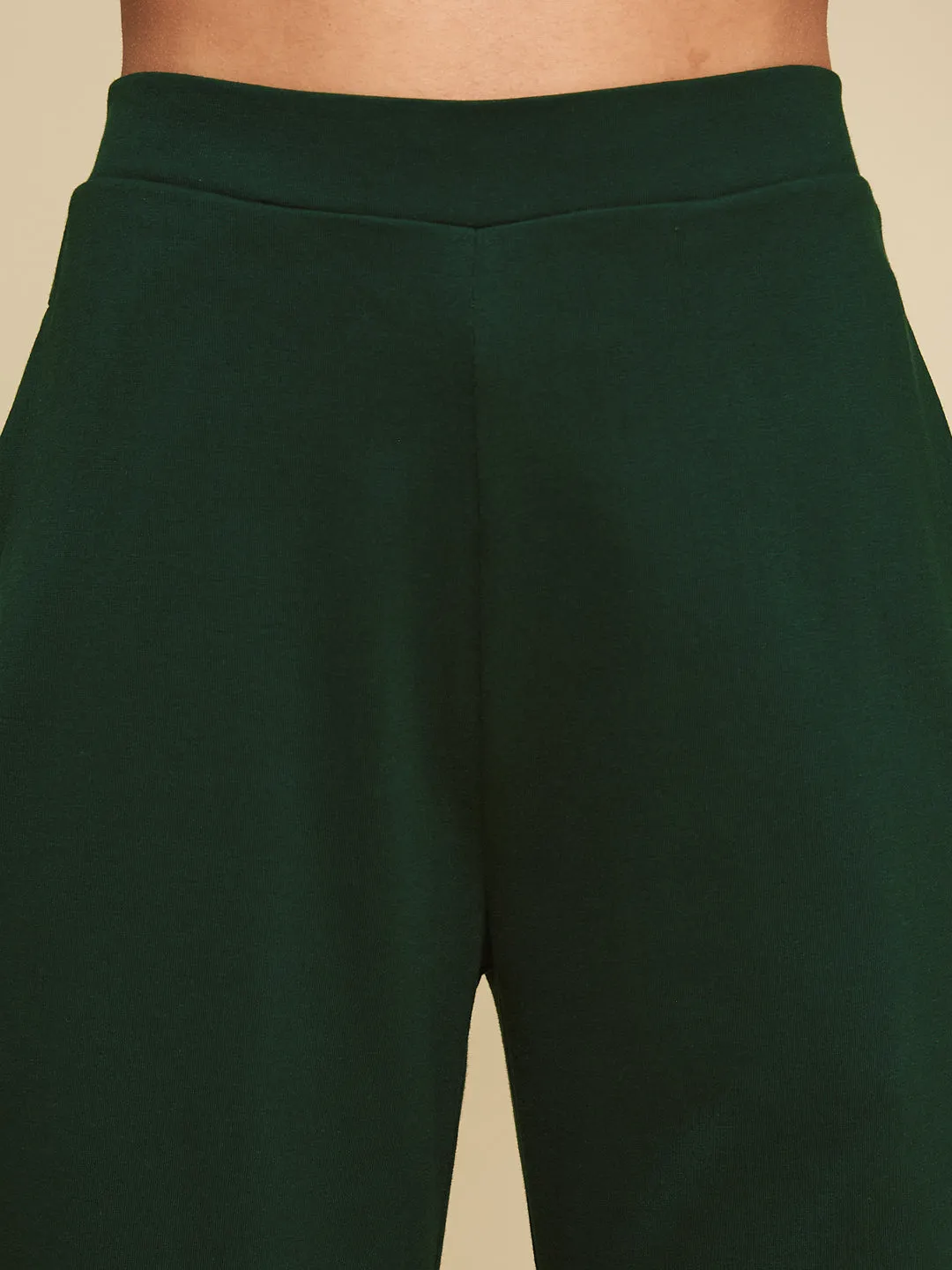 BLISSFUL LOUNGE LACE PANTS- GREEN