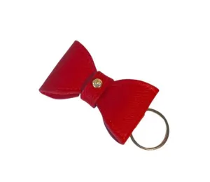Bow Key FOB w-Crystal on Loop