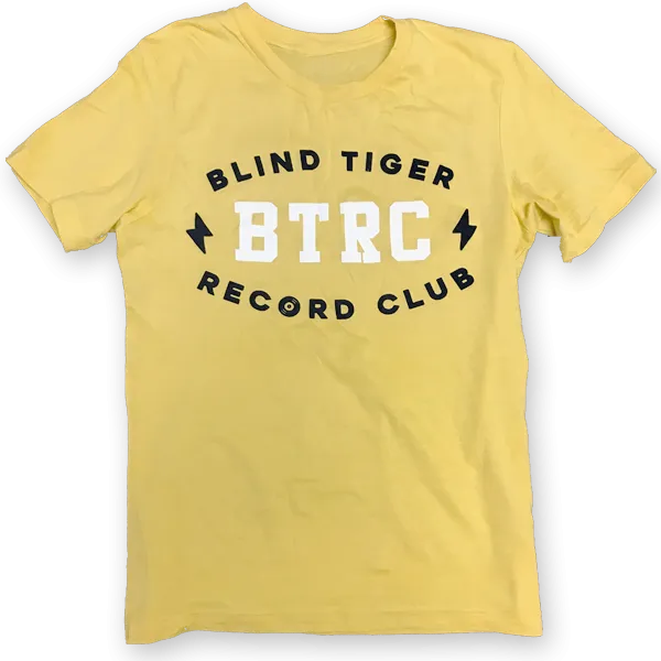 BTRC Lightning Shirt (Black/White on Yellow)