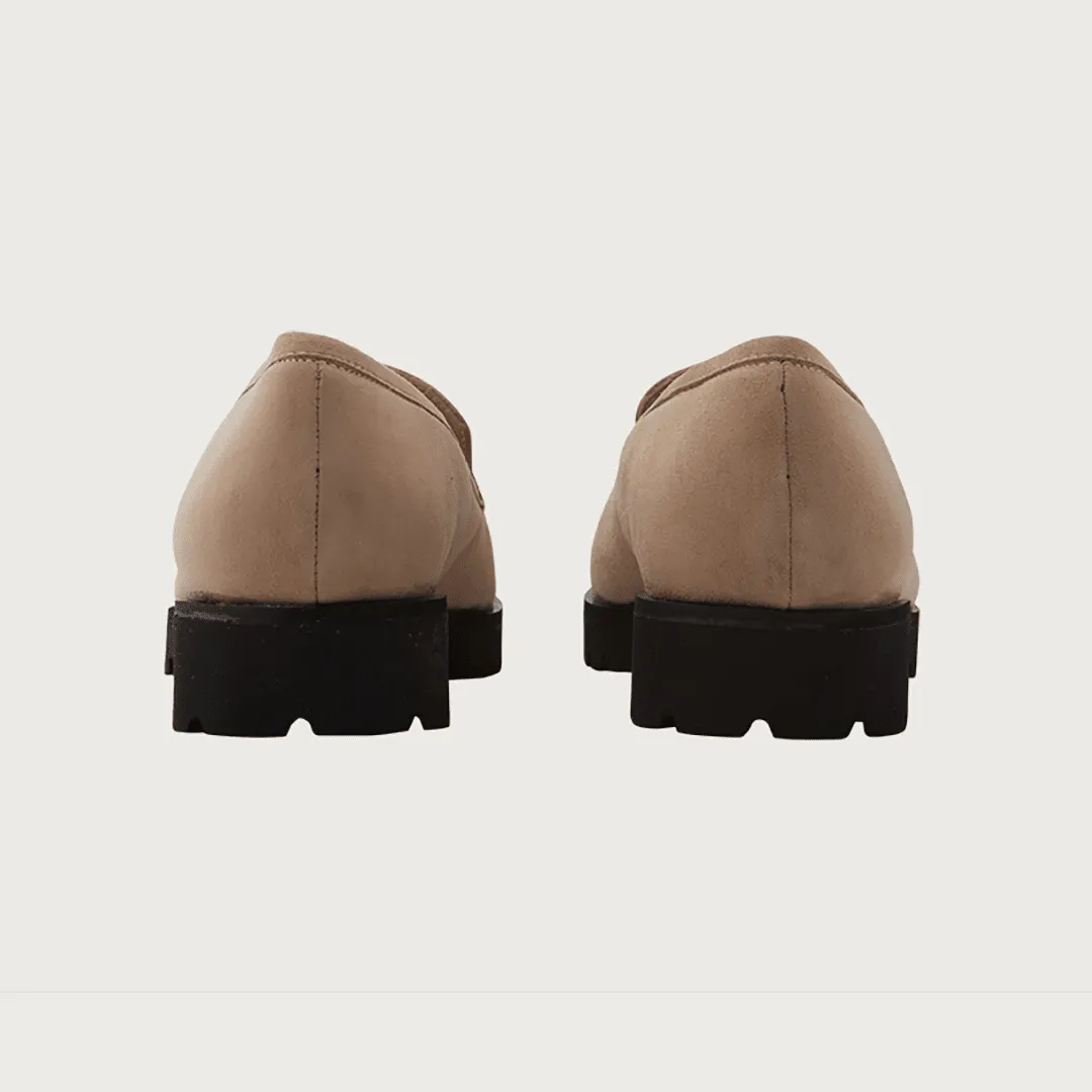 CARRO BEIGE SUEDE