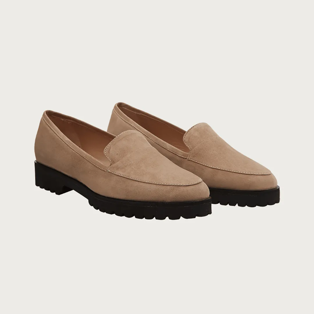 CARRO BEIGE SUEDE