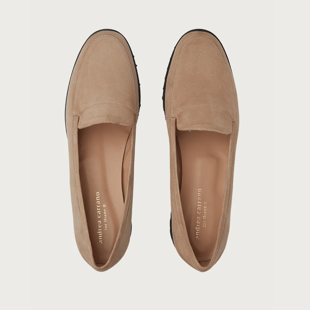 CARRO BEIGE SUEDE