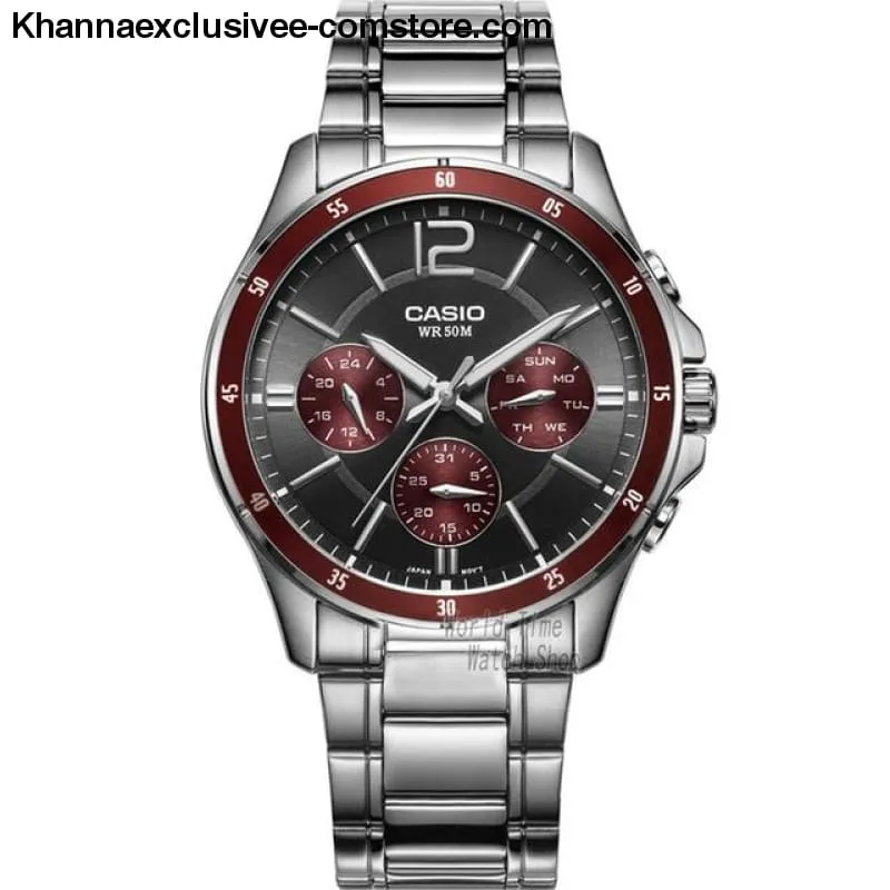 Casio watch Analogue Men's quartz sports Fashionable business waterproof watch MTP-1374