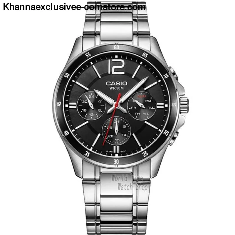 Casio watch Analogue Men's quartz sports Fashionable business waterproof watch MTP-1374