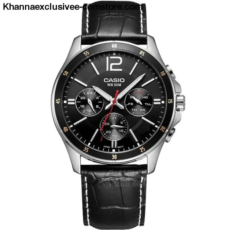 Casio watch Analogue Men's quartz sports Fashionable business waterproof watch MTP-1374