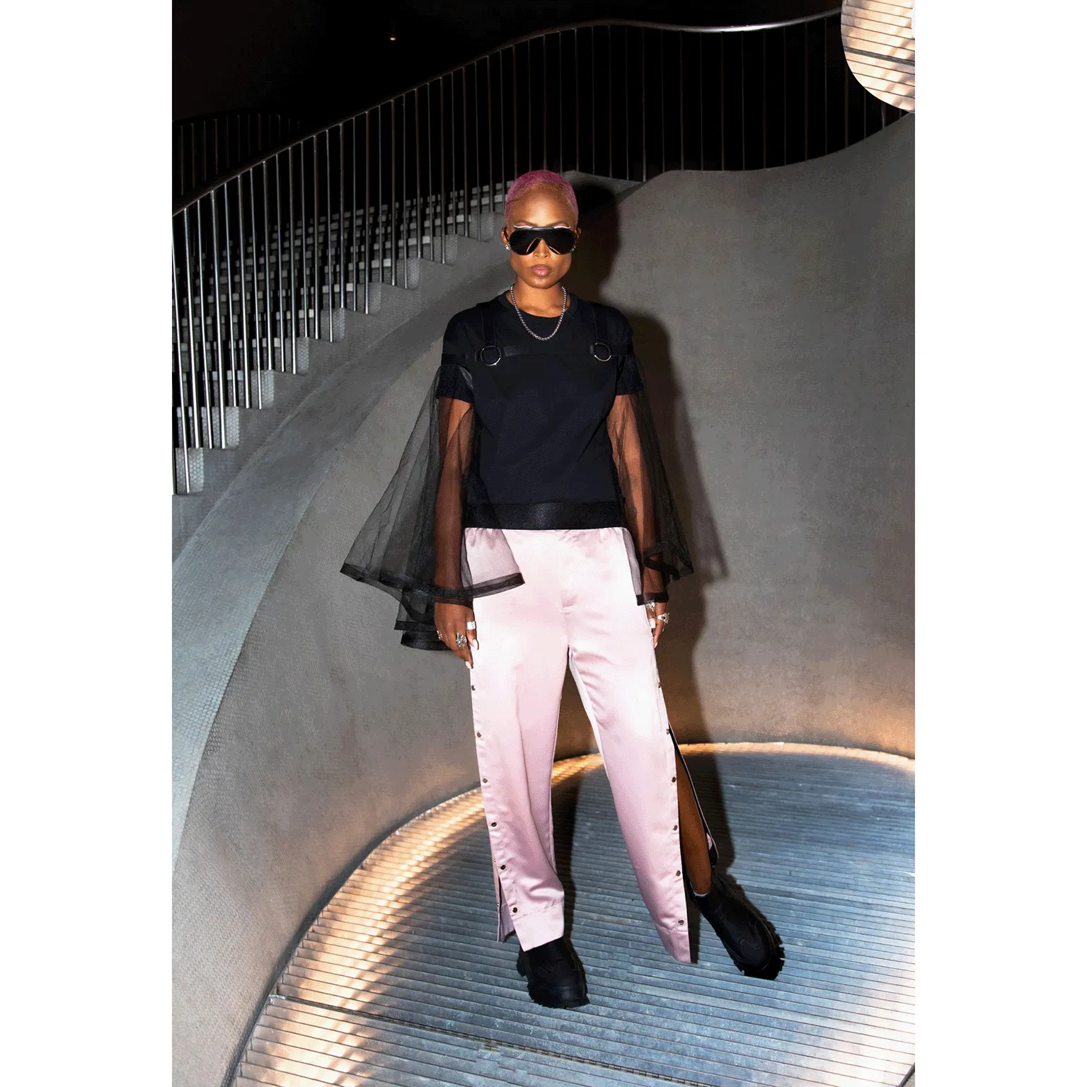 Clubmaster Track Pants - Pink