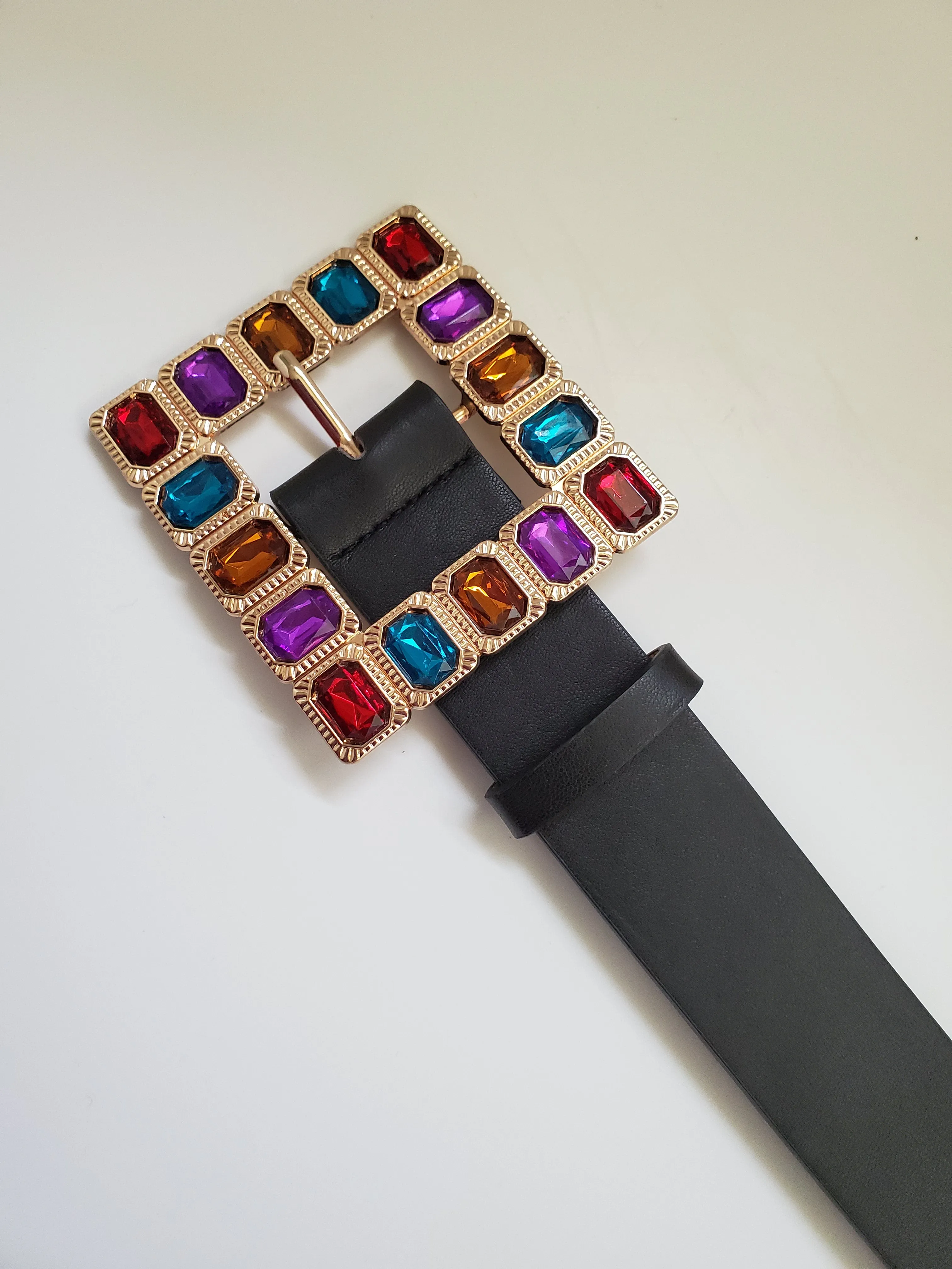 Color My World BUCKLE BELT (Two colors)
