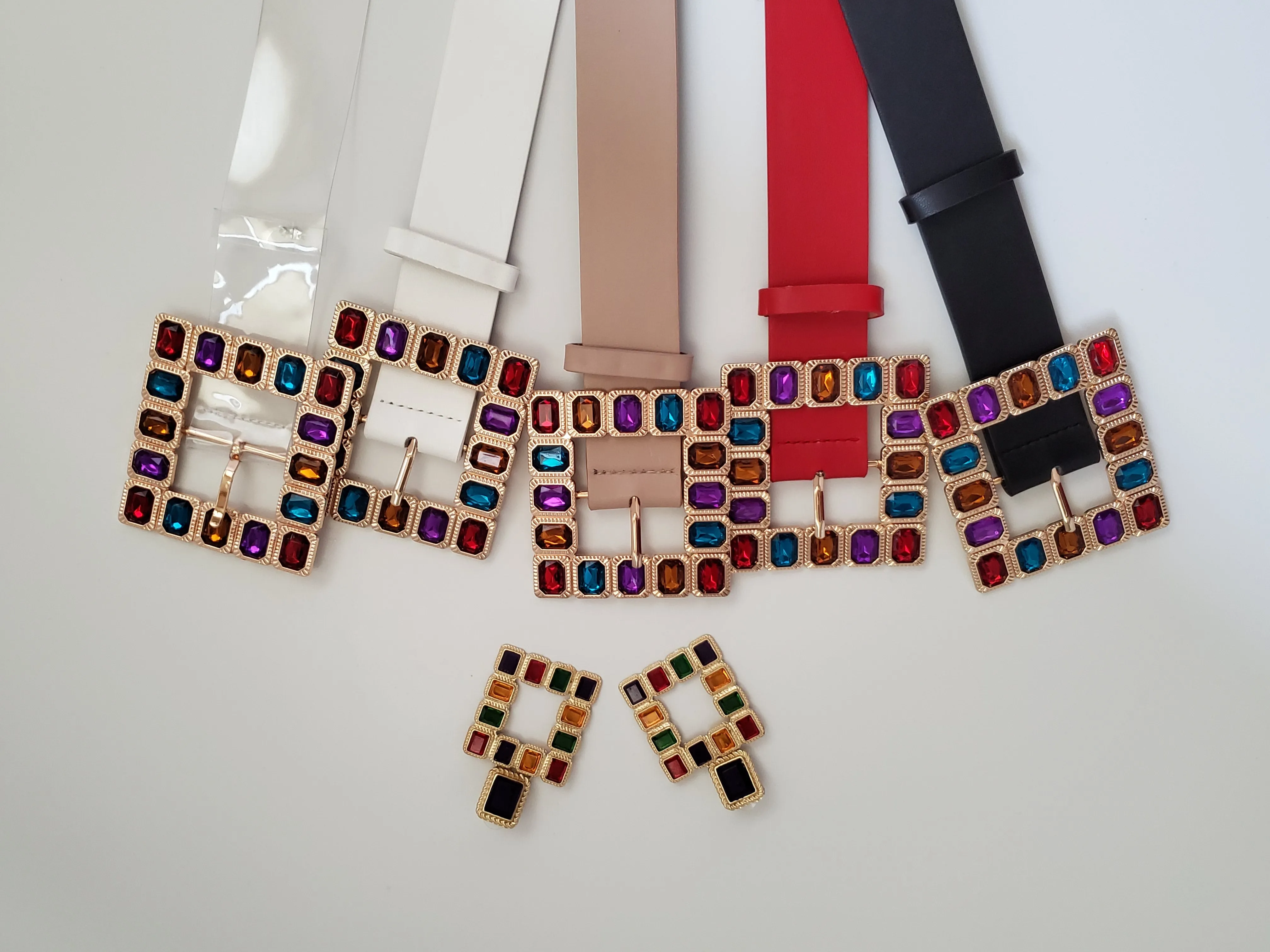 Color My World BUCKLE BELT (Two colors)