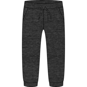 CR Sports Heather Charcoal Terry Pant with Cuff & Pocket