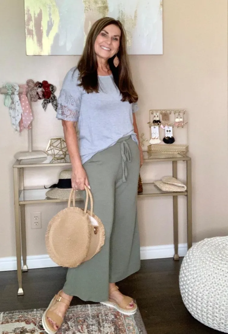Cropped Lounge Pant
