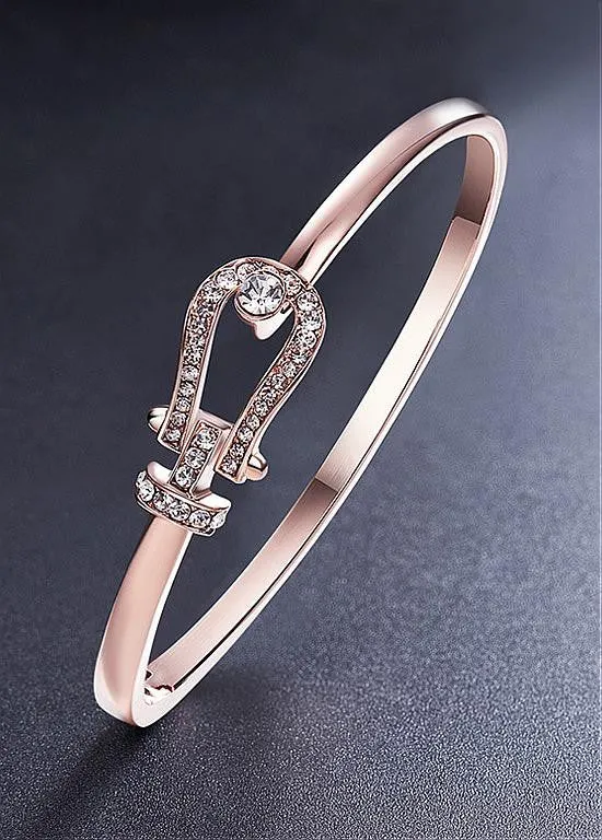 Cute 18K Gold Plated Bangle