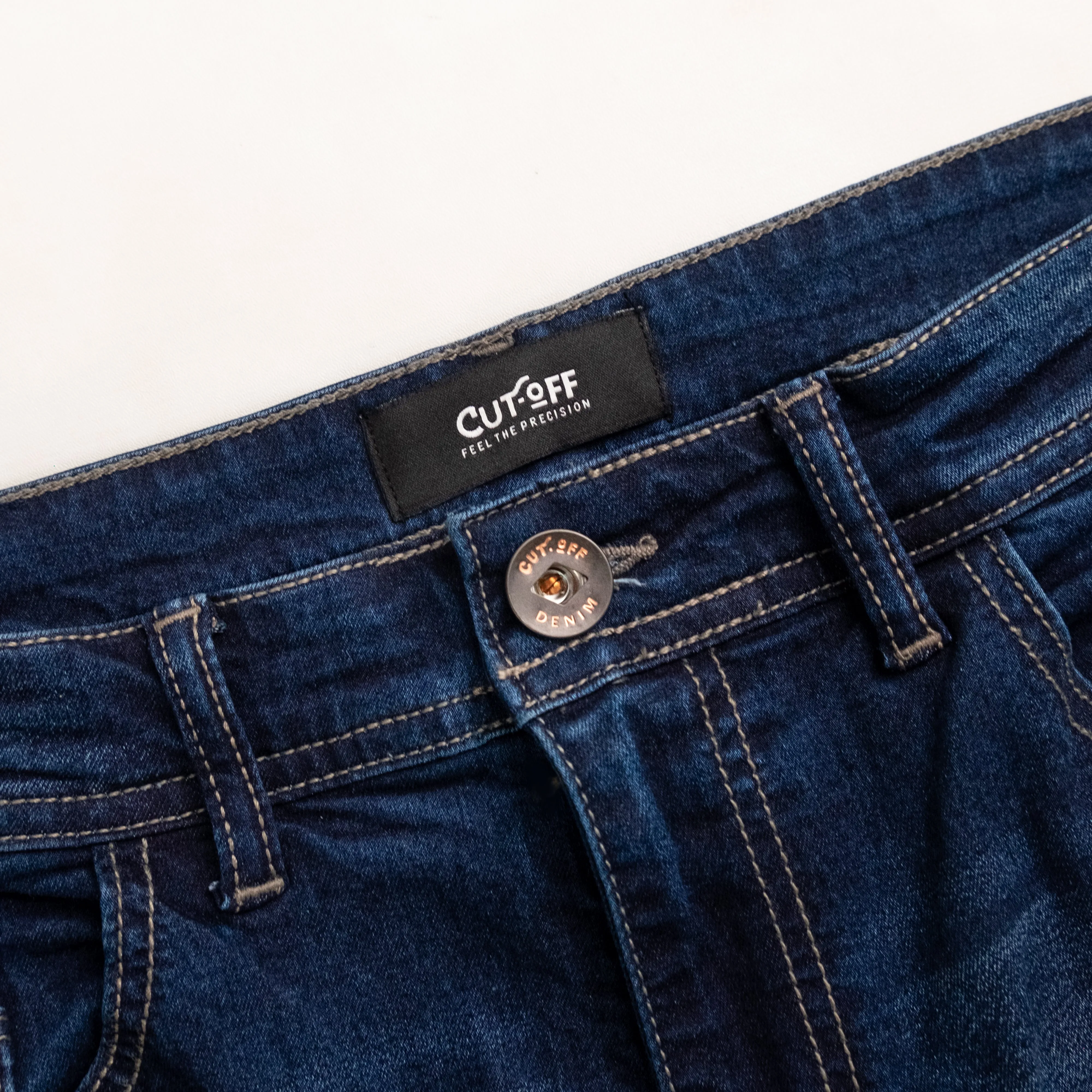 CUTOFF Gordon Celana Jeans Denim Pria Stretch Regular Fit