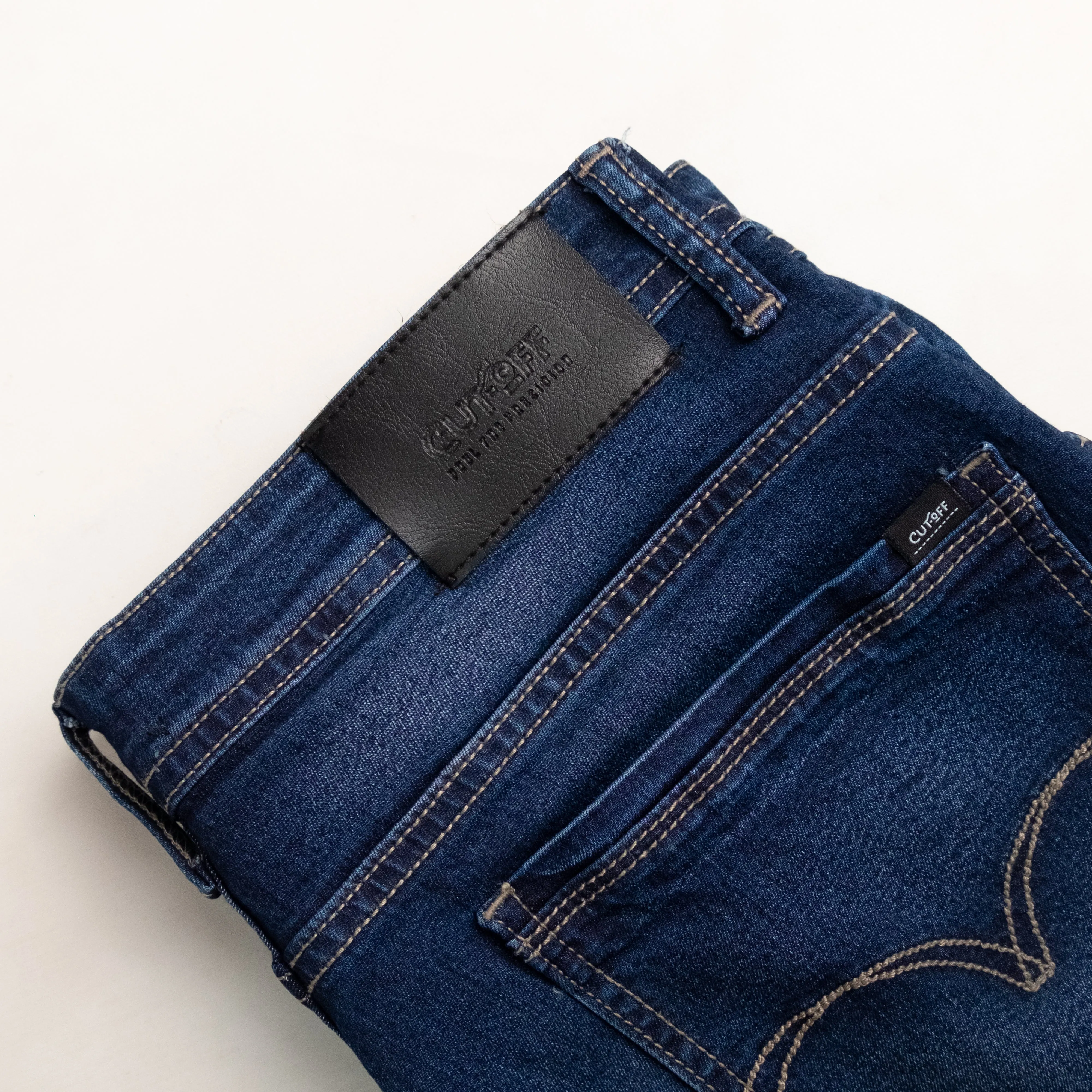 CUTOFF Gordon Celana Jeans Denim Pria Stretch Regular Fit