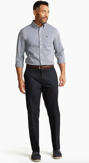 Dockers Signature Khaki Classic Fit Pants- Navy (Big & Tall)