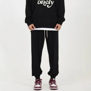 Drawstring Sewing Stitching Sports Pants