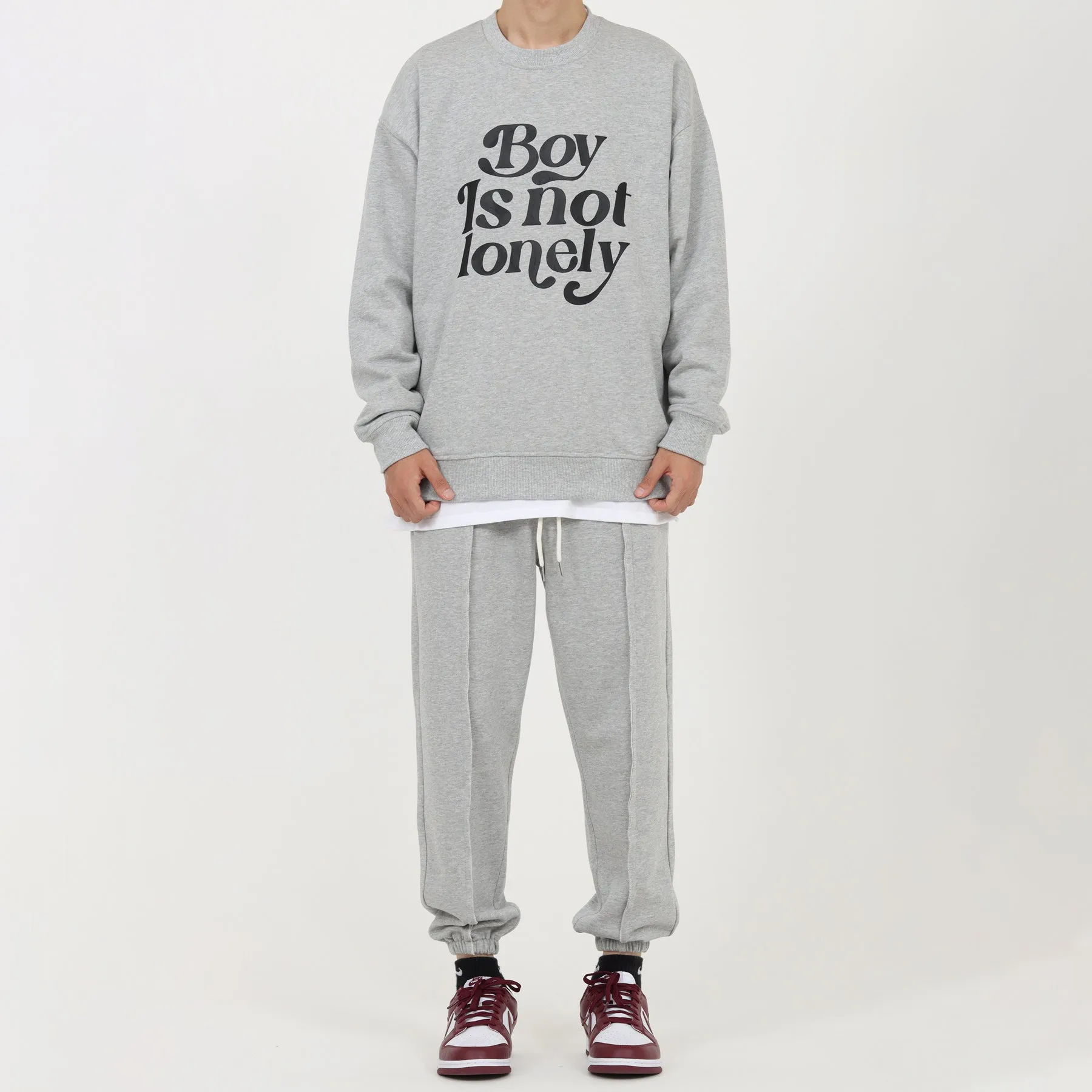 Drawstring Sewing Stitching Sports Pants