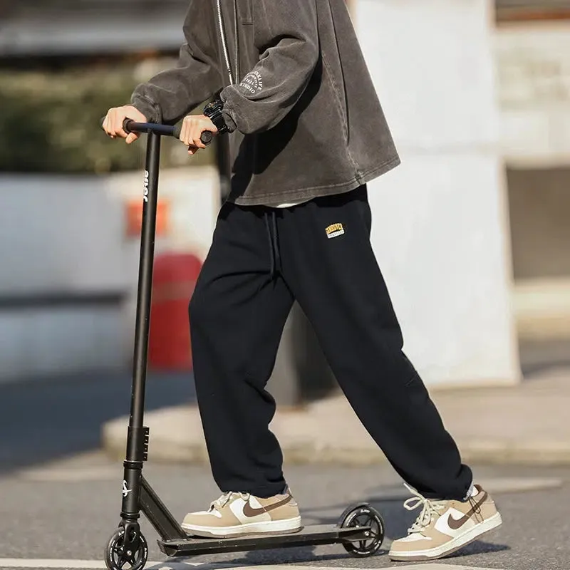 Drawstring Waist Sports Pants