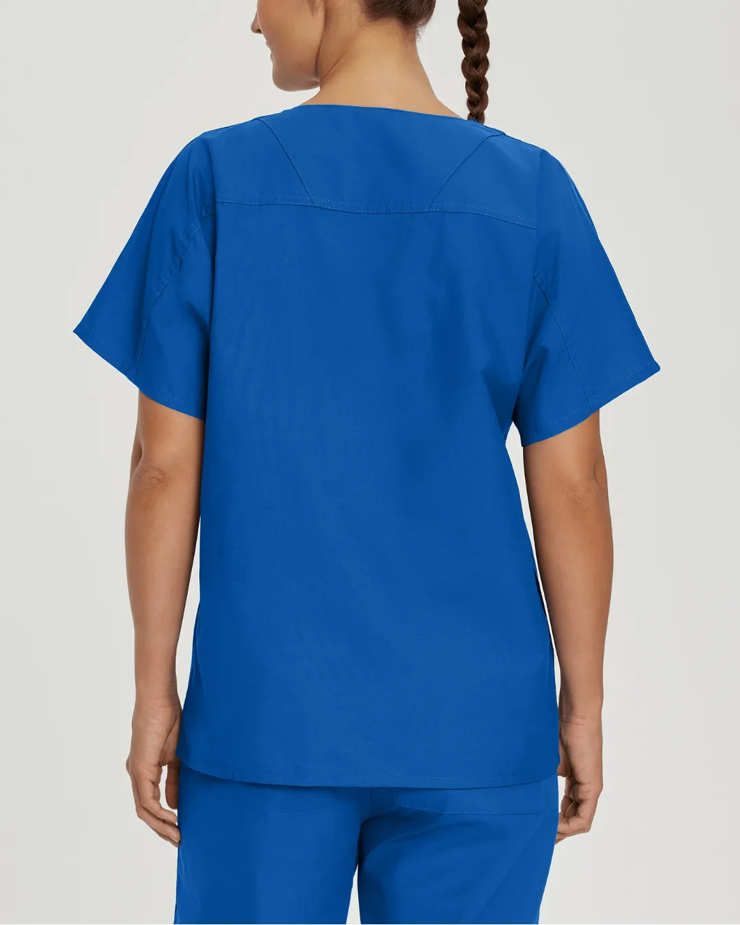 Essentials Unisex 1-Pocket V-Neck Scrub Top - Tall Sizes - 7502