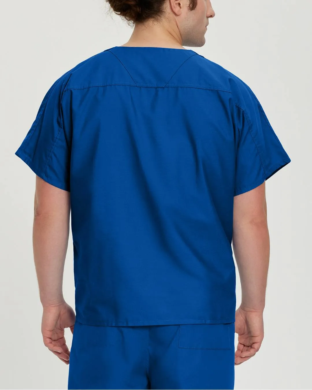 Essentials Unisex 1-Pocket V-Neck Scrub Top - Tall Sizes - 7502