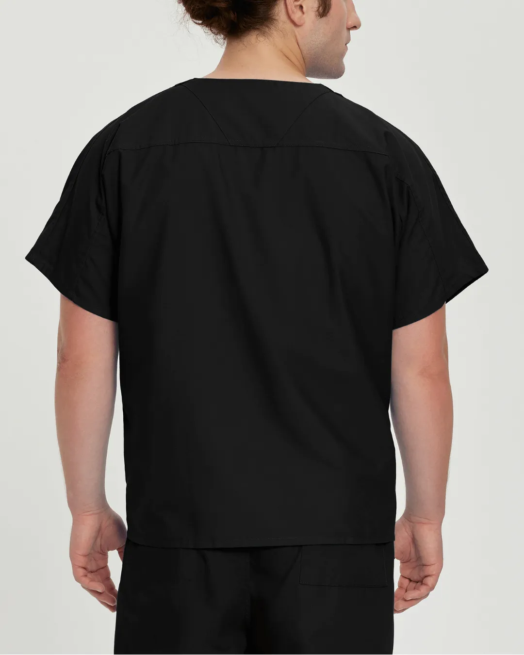 Essentials Unisex 1-Pocket V-Neck Scrub Top - Tall Sizes - 7502