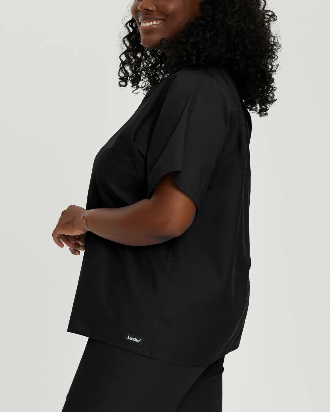 Essentials Unisex 1-Pocket V-Neck Scrub Top - Tall Sizes - 7502