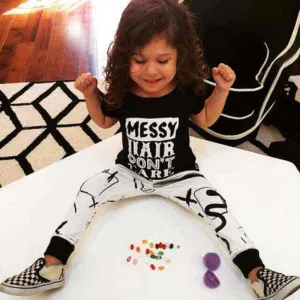 est Baby Girls Clothes Letter Printed Shirts   Pants Baby Girls Clothing Cotton er Infant Clothing For born Clothes