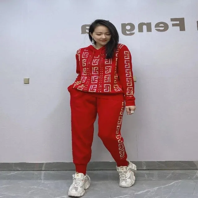Fashion Casual Loose Two Piece Set for Women