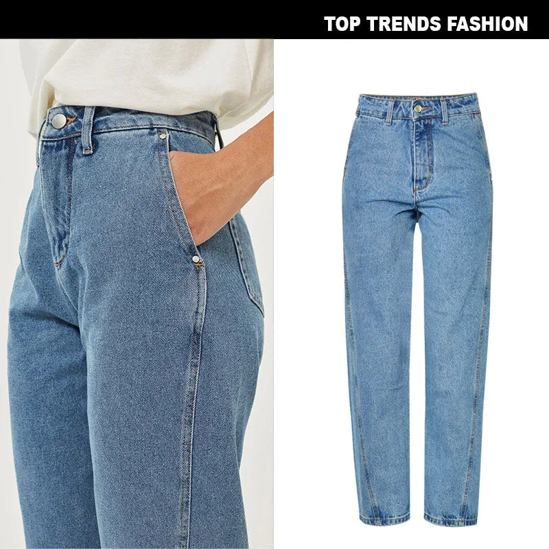 Fashion Denim Nine-point Pants