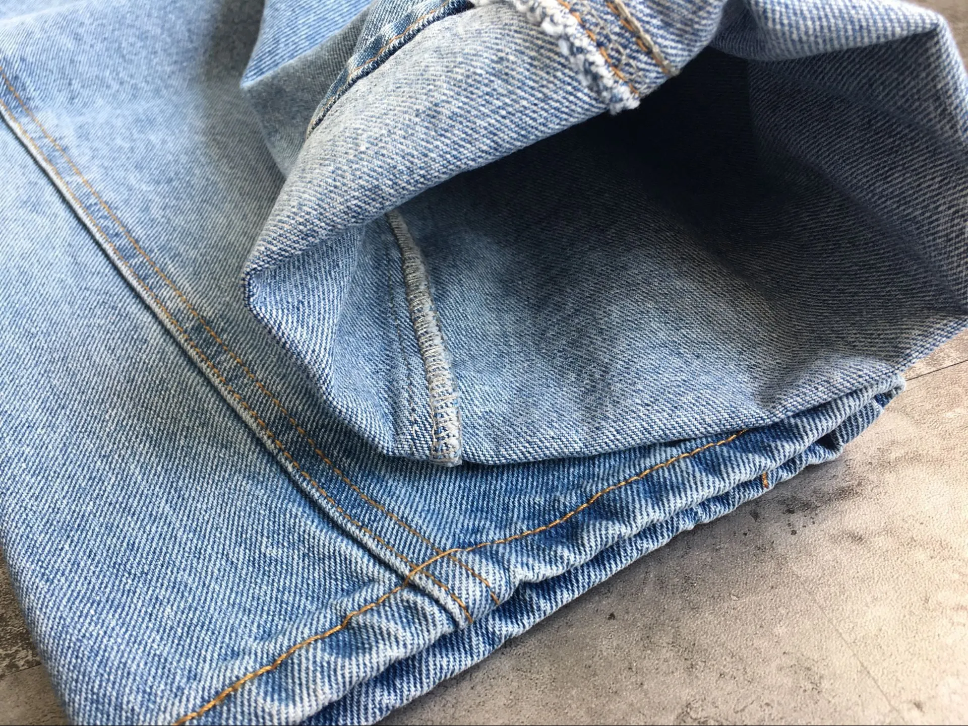 Fashion Denim Nine-point Pants
