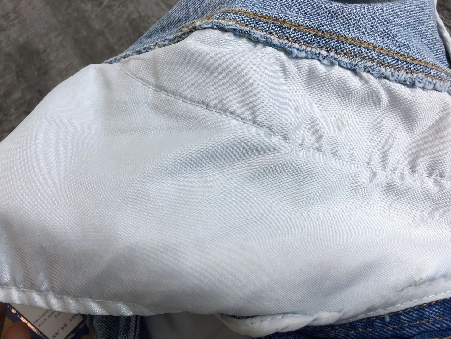 Fashion Denim Nine-point Pants