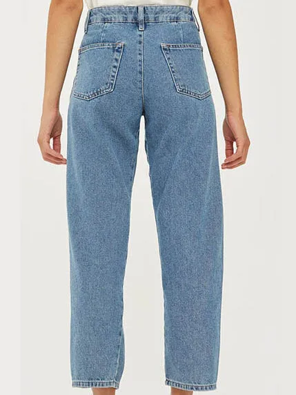 Fashion Denim Nine-point Pants