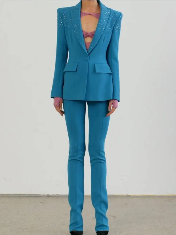 Fashion Designer Runway Suit Set